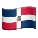 Drapeau : République dominicaine