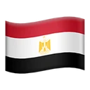 Drapeau : Égypte