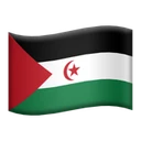 Drapeau : Sahara occidental