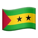 Drapeau : Sao Tomé-et-Principe
