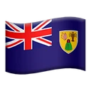Drapeau : Îles Turques-et-Caïques