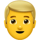 Homme blond