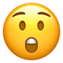 Visage stupéfait