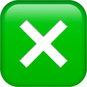 Bouton croix